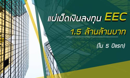 แผนการลงทุนโครงสร้างพื้นฐาน โครงการพัฒนาระเบียงเศรษฐกิจพิเศษภาคตะวันออก (EEC)