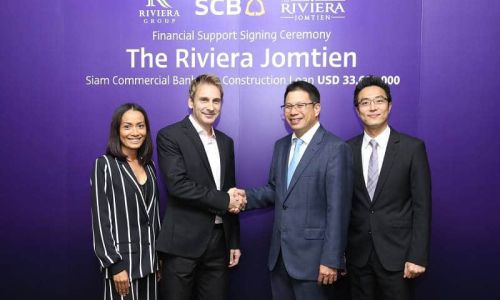 SCB ปล่อยกู้ 1,050 ล้านบาทให้โครงการ “เดอะริเวียร่า จอมเทียน”