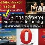 3 ค่ายอสังหาฯขนโครงการอัดแคมเปญ มอบส่วนลด1ล้าน-แถมเบนซ์- iPhone X