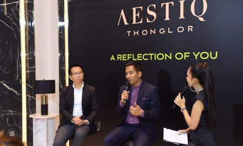 เรียลแอสเสทฯ” โชว์ห้องหรูดีไซน์โดดเด่น “ AESTIQ Thonglor