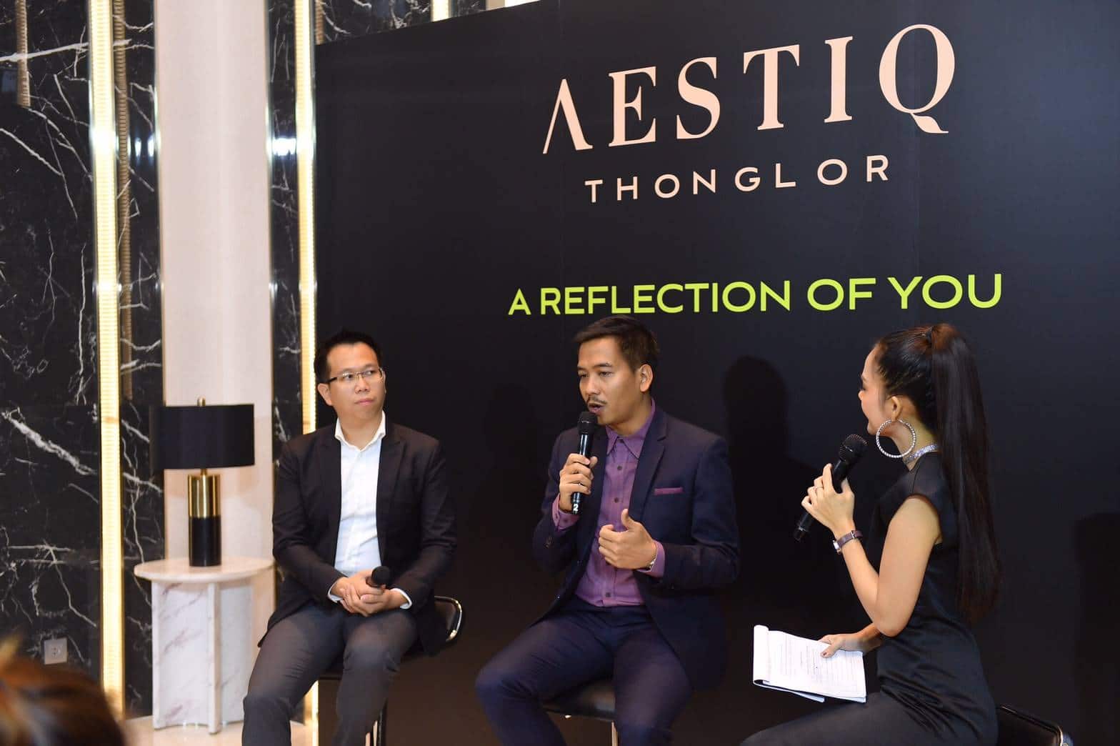 You are currently viewing เรียลแอสเสทฯ” โชว์ห้องหรูดีไซน์โดดเด่น “ AESTIQ Thonglor