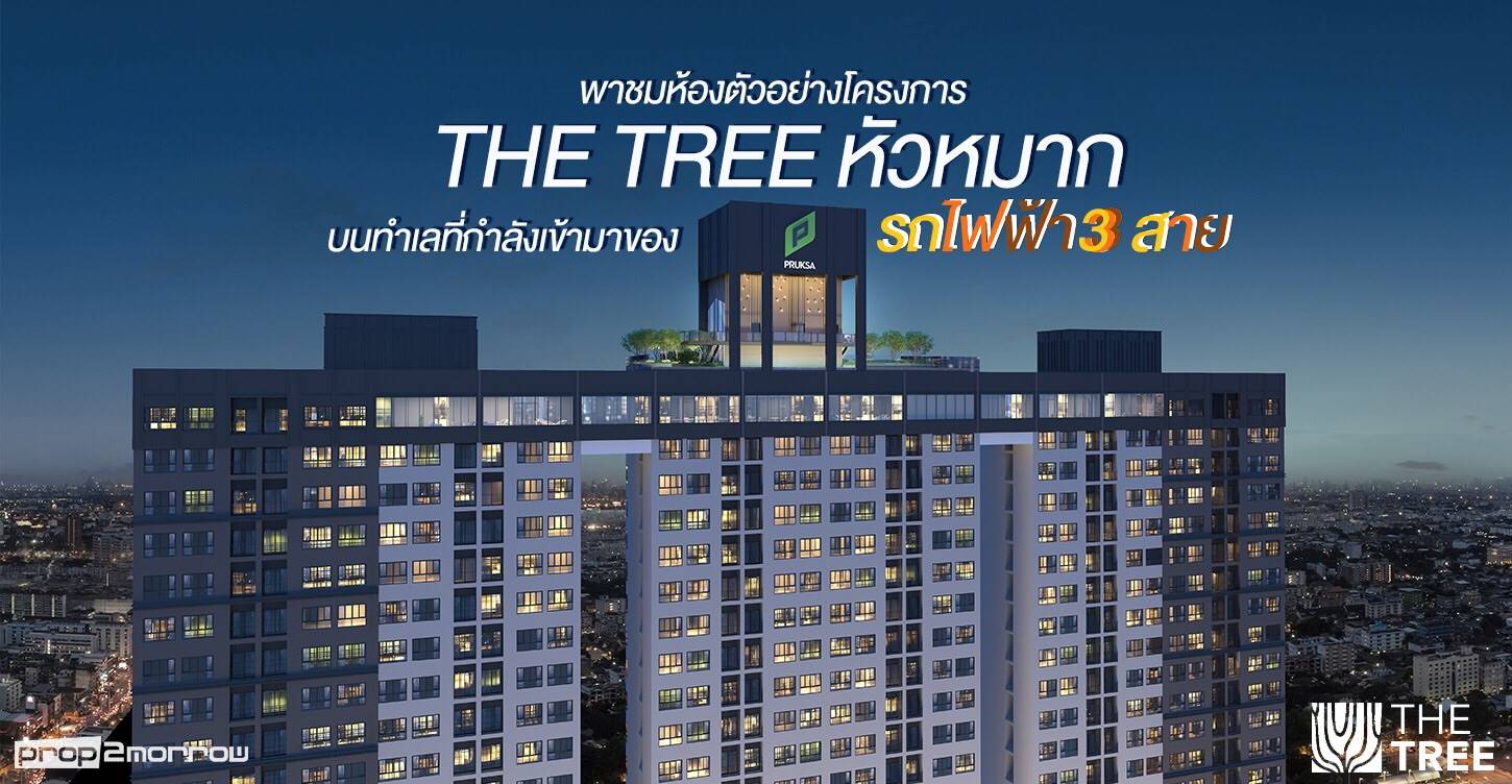 You are currently viewing พาชมห้องตัวอย่างโครงการ The Tree หัวหมาก บนทำเลที่กำลังเข้ามาของรถไฟฟ้า 3 สาย