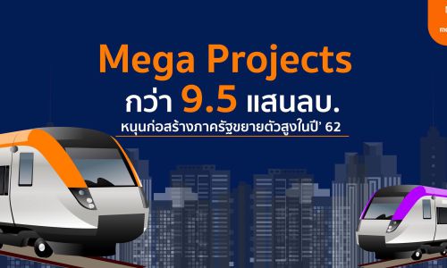 ปี 62 ก่อสร้างภาครัฐมีศักยภาพขยายตัวสูงกว่าปี 61 จากแรงหนุนของ Mega Projects