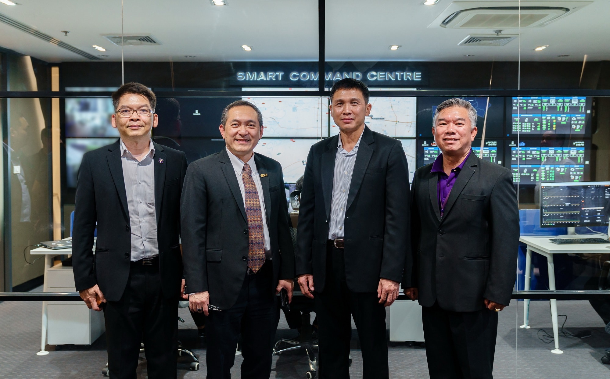 You are currently viewing “พลัส”นำ3องค์กรชั้นนำชม Smart Command Centre