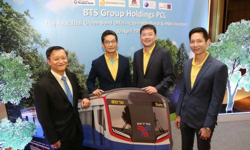 BTSG เตรียมขายหุ้นกู้ Green Bonds  เป็นเจ้าแรกในไทย ปลาย พ.ค. นี้