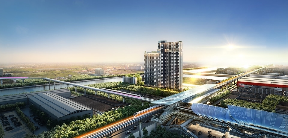 You are currently viewing พาชมห้องตัวอย่าง The Origin RAM 209 Interchange โครงการที่สูงและสวยที่สุด ในทำเลจุดตัดรถไฟฟ้าสายสีส้ม-ชมพู