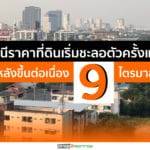 สามพราน – พุทธมณฑล ราคาที่ดินเปล่าพุ่งกว่า 62%