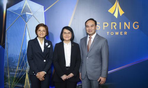 3พันธมิตรร่วมงานเปิดตัว SPRING TOWER