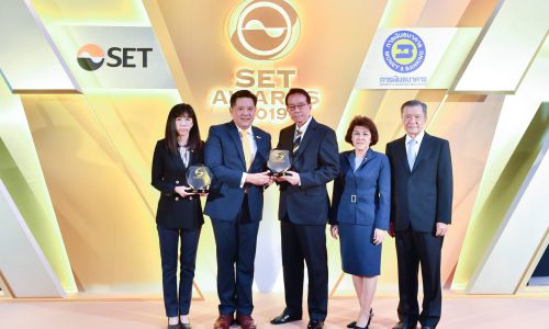 เสนา คว้า 2 รางวัล จากงาน SET Award 2019