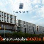“แสนสิริ” แจงต้นทุนขาย-ค่าการตลาดพุ่งกดดัน1Q63- ส่วนผู้ถือหุ้นรายย่อยกว่า 2.28 ล้านบาท