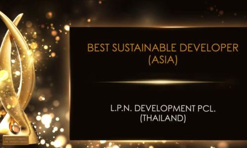 LPN คว้ารางวัล “Best Sustainable Developer (Asia) 2020 ”