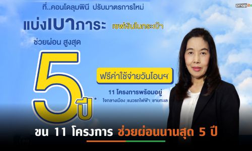 LPN เปิดตัวแคมเปญ “ช่วยผ่อนนานสูงสุด…5 ปี” หวังลูกค้ามีบ้านในช่วงวิกฤติโควิด-19