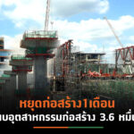 ศูนย์วิจัยกสิกรประเมินหยุดก่อสร้าง1เดือนฉุดมูลค่าการลงทุนหดตัว-3.8%