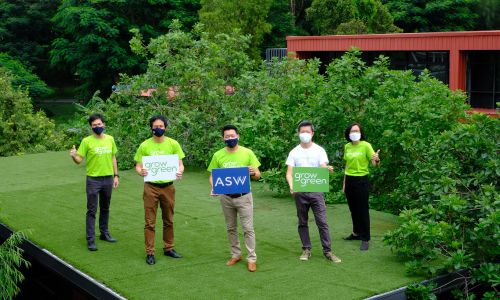 ASWเดินหน้าขยายแนวคิด “GrowGreen” สร้างพลังพันธมิตรผนึกกว่า 40 องค์กร รุกสร้างสังคมเป็นมิตรกับสิ่งแวดล้อมอย่างยั่งยืน