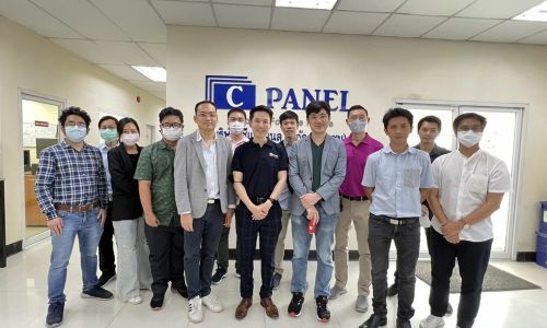 CPANEL นำคณะนักลงทุนเยี่ยมชมกระบวนการผลิต Precast จ.ชลบุรี