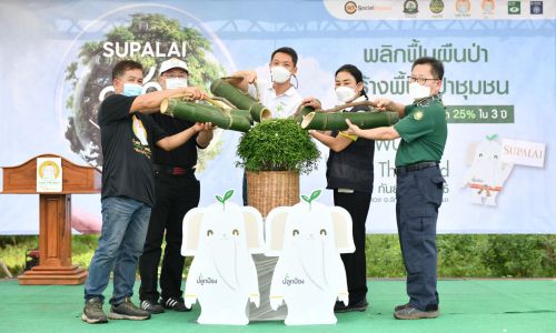 “ศุภาลัย”ชวนพันธมิตรธุรกิจ “สร้างดี” เพิ่มพื้นที่ป่าชุมชน จ.นครราชสีมา พร้อมตั้งเป้าลดคาร์บอนฟุตพริ้นท์ 25% ใน 3 ปี