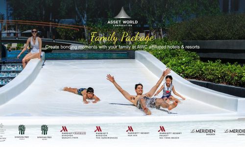 AWC อัดโปรโมชั่น “Family Package จากโรงแรม-รีสอร์ทในเครือใน 6 แห่งท่องเที่ยวทั่วไทย