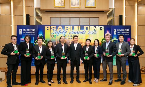 AWC คว้า 10 รางวัลอันทรงเกียรติ “อาคารโดดเด่นด้านความปลอดภัย” จาก “BSA Building Safety Awards 2022”