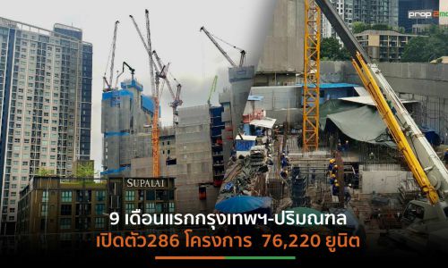 บริษัทอสังหาฯเร่งปั๊มโครงการใหม่กระตุ้นกำลังซื้อโค้งสุดท้ายปี’65