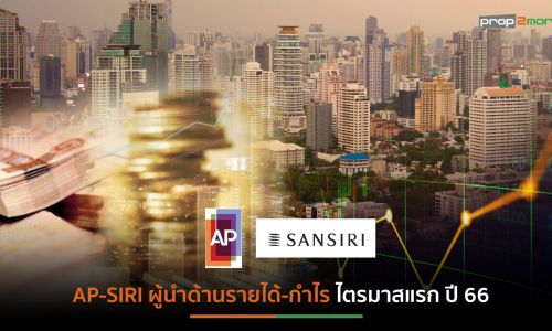 38 บริษัทอสังหาฯ รายได้-กำไรไตรมาส 1/66 พุ่ง 8.84% และ 18.71%