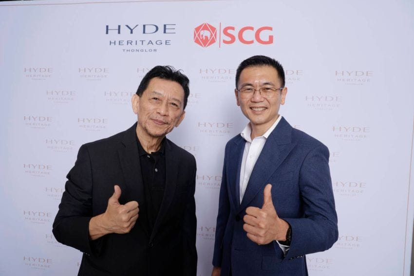 HYDE Heritage Thonglor จับมือ SCG ดึงเทคโนโลยี “SCG Bi-ion”  สร้างอากาศสะอาด ยกระดับคุณภาพชีวิตเป็นแห่งแรก