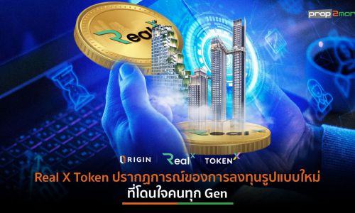 Real X Token  ปรากฏการณ์ของการลงทุนรูปแบบใหม่ที่โดนใจคนทุก Gen