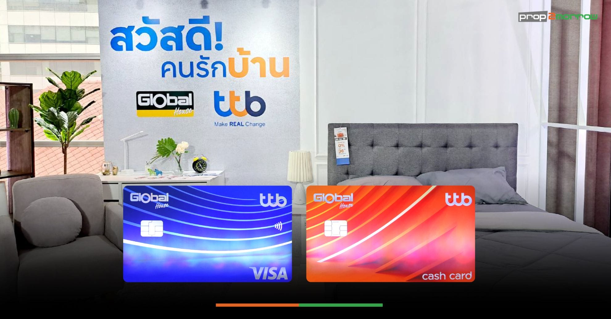 You are currently viewing “แบงก์ทีทีบี” จับมือโกลบอลเฮ้าส์เปิดตัวบัตรเครดิต-กดเงินสดร่วม ttb Global House