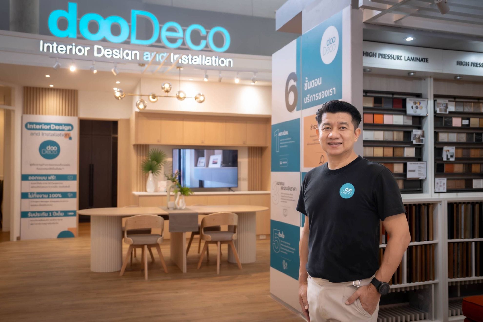 You are currently viewing “dooDeco”ปฏิวัติวงการตกแต่งภายใน ชูจุดแข็งเทคโนโลยีล้ำสมัย-ค่าบริการเริ่มต้น 1 แสนบาท พร้อมเข้ารับประสบการณ์จริงโชว์รูมแรดที่ CDC