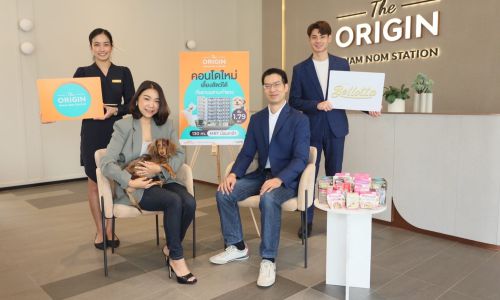 “ออริจิ้น” เตรียมเปิดคอนโดฯ “Pet Lover”นำร่อง “ดิ ออริจิ้น เตรียมน้อม สเตชั่น” ราคาเริ่มต้น 1.79 ล้านบาท