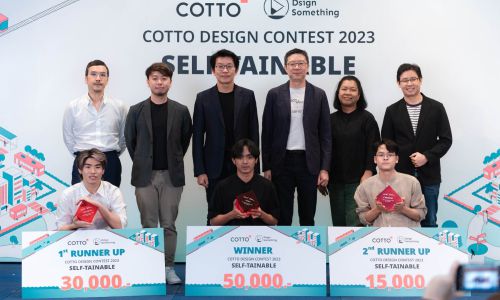 COTTO ประกาศและมอบรางวัลทีมชนะเลิศประกวด “COTTO DESIGN CONTEST 2023”