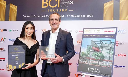 “เซ็นทรัล เวสต์วิลล์” คว้ารางวัลใหญ่ระดับเอเชีย BCI ASIA AWARDS 2023  เตรียมเปิดตัว 29 พ.ย. นี้