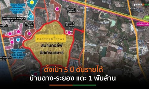 “อีสเทอร์น สตาร์”เดินหน้าลุยโครงการแนวราบบ้านฉาง – ระยอง