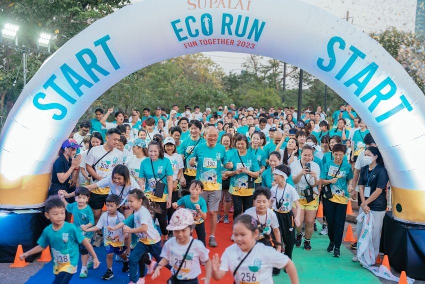 ศุภาลัย ยกขบวนเพื่อนพนักงาน “วิ่งแบบสับฉบับรักษ์โลก” SUPALAI ECO RUN FUN TOGETHER 2023