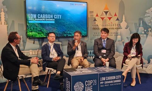 TCMA ชูต้นแบบนิเวศนวัตกรรม PPP-Saraburi Sandbox ในเวที COP28