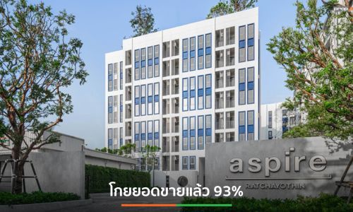 AP เผยโฉม “ASPIRE รัชโยธิน” จัดราคาพิเศษ เริ่ม 2.25 ล้านบาท